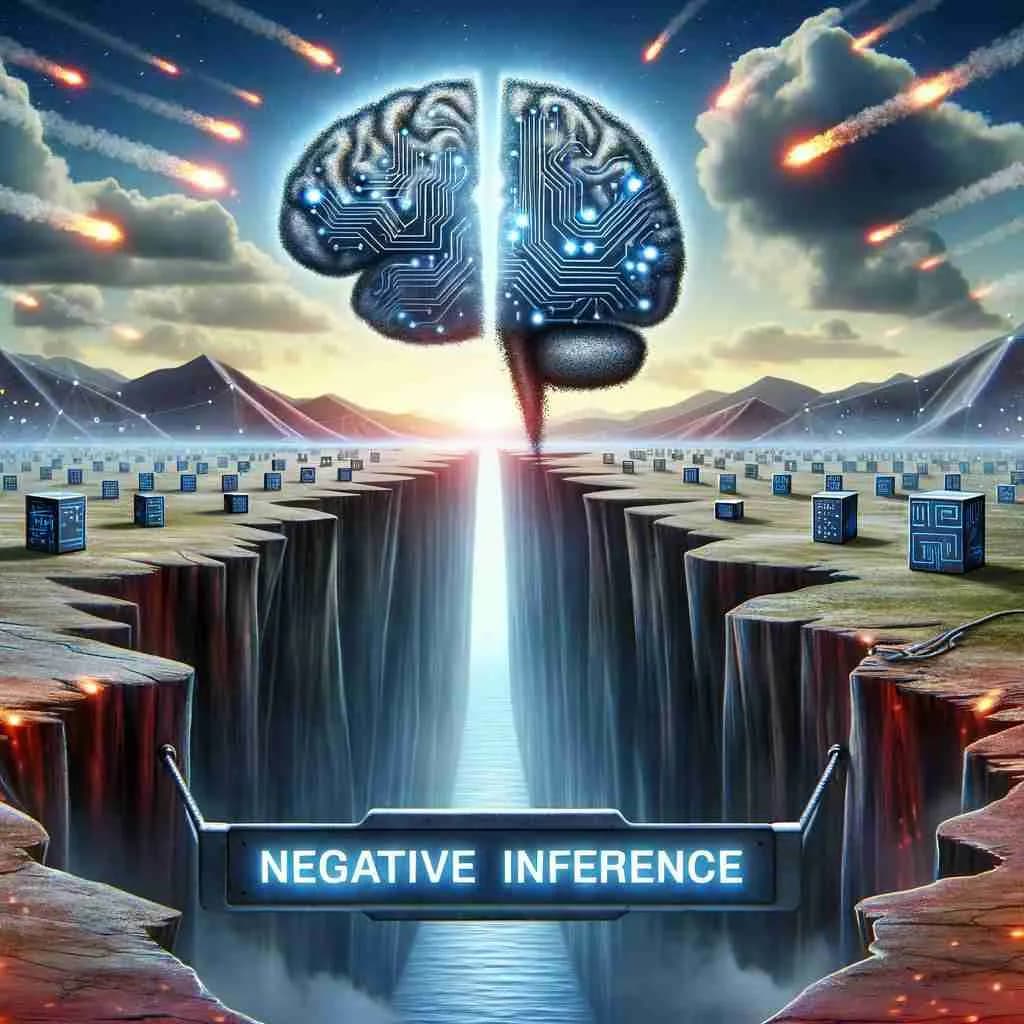 The Pitfalls of Negative Inference with AI